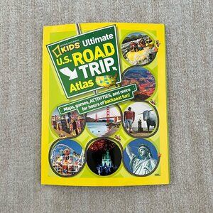 National Geographic Kids Ultimate U.S. Road Trip Atlas Game Book 1st Ed